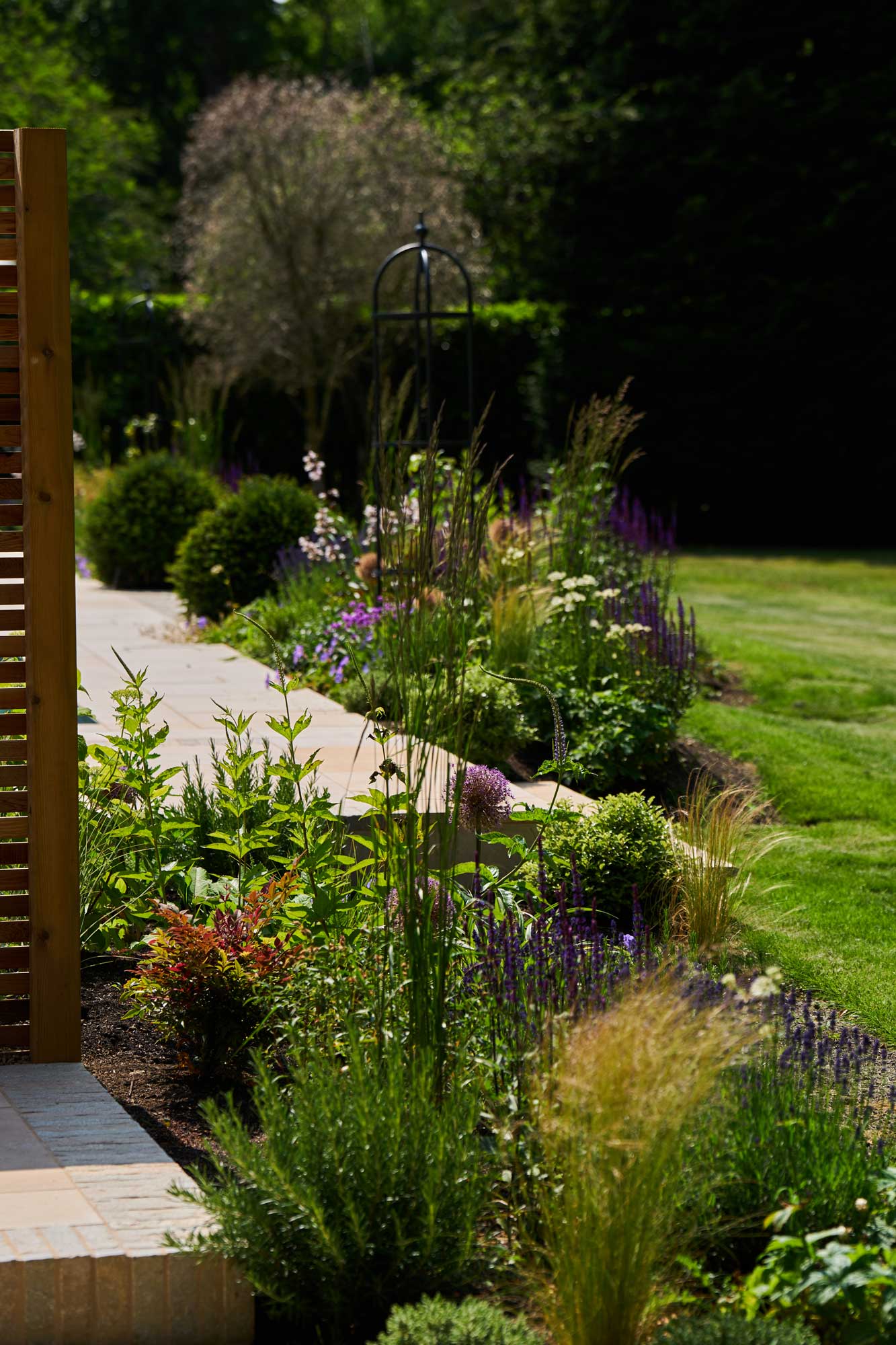 detail of planting Tim Miller Garden Design