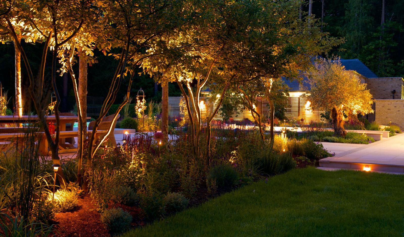 lighting Tim Miller Garden Design